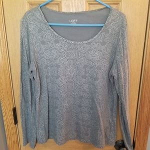 Ladies Long sleeved knit shirt
